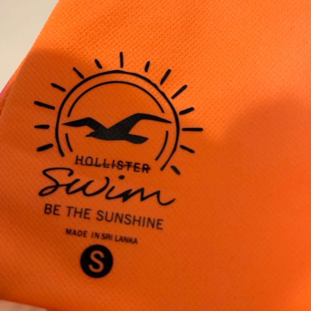 Hollister Ice Cream Ombre Bikini Top Sz Sm - Picture 5 of 5